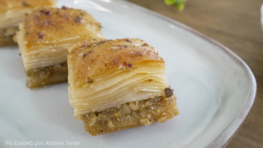 Baklava listo