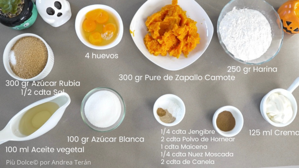 torta pumpkin spice latte ingredients
