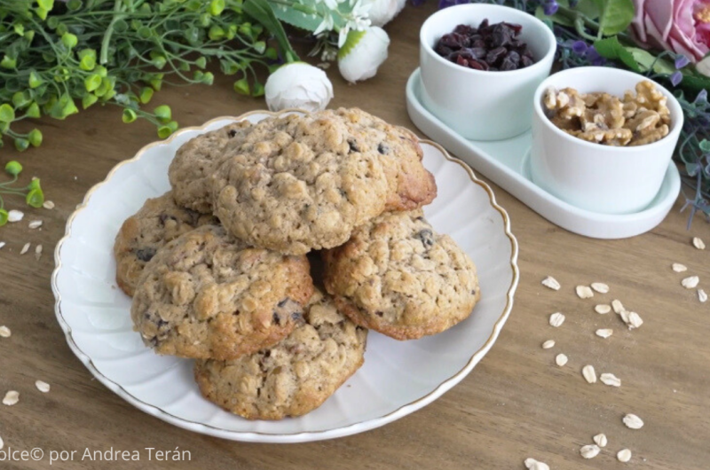 Galletas de Avena y Frutos Secos
