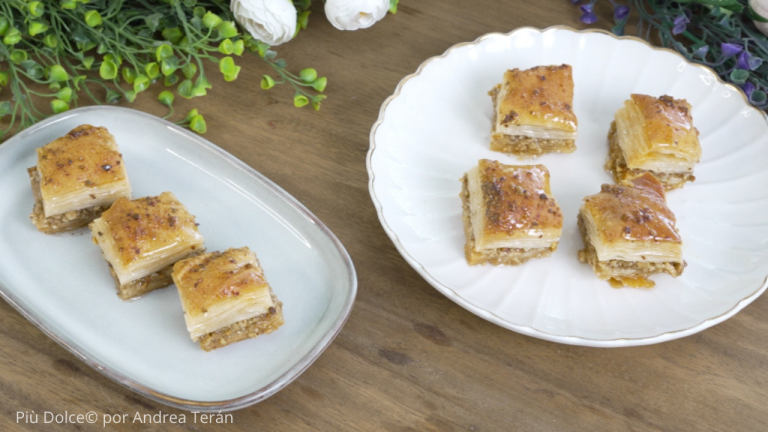 Baklava presentado