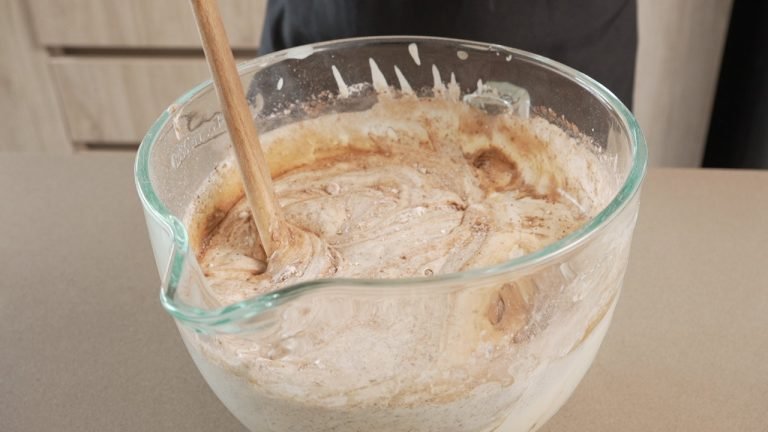 Mezcla del bizcocho del chocolate