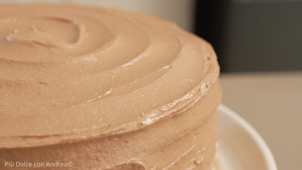 Foto de la torta choco nutella