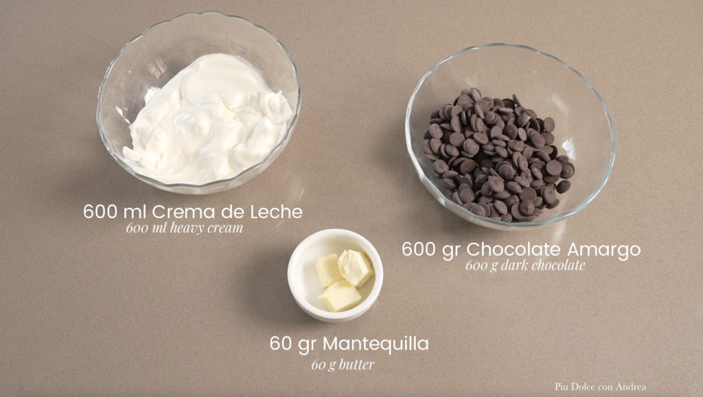 Torta doble chocolate- Ganache