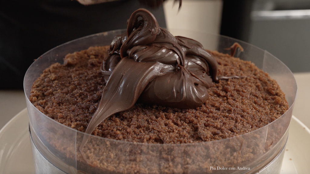 ganache de chocolate d ela torta doble chocolate