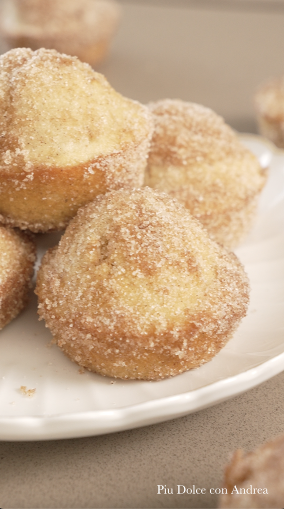 Muffins de canela listos para disfrutar